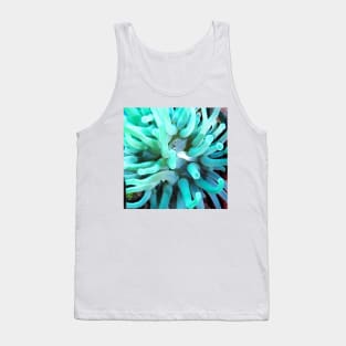 Green Sea Anemone and Squat Shrimp Tank Top